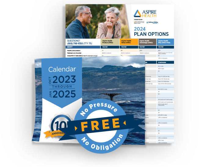 No Pressure Free No Obligation Plan Options and calendar preview image